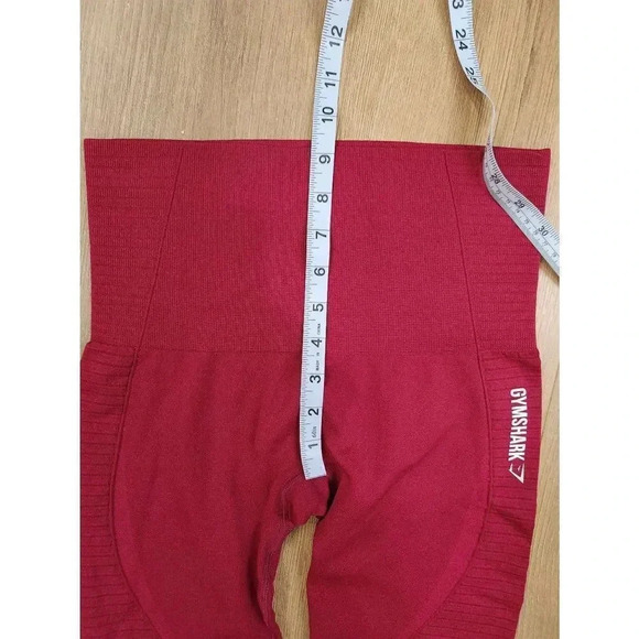 Gymshark Leggings womens Size Small Hot Pink/ Red. - Picture 5 of 6